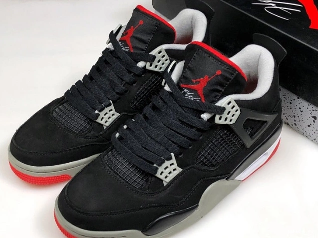 Cheap TB CEMENT RETRO 308497-060 BLACK 4 JORDAN 0629